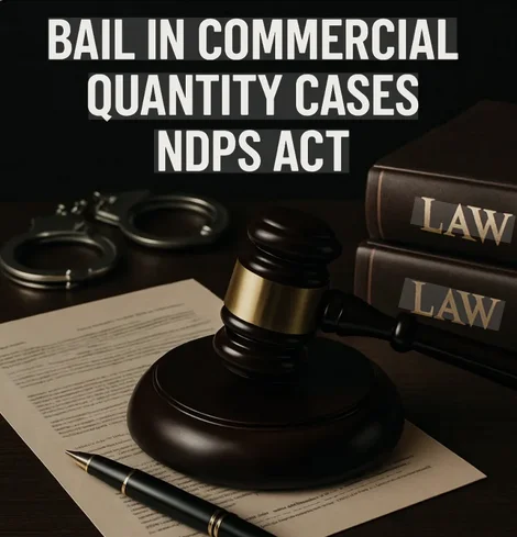 Bail In commercial quantity NDPS